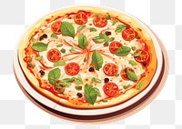 PNG Pizza food meal dish. 