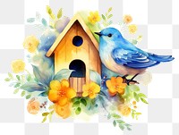 PNG Animal bird creativity birdhouse. 