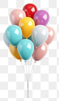 PNG Balloon anniversary transparent background