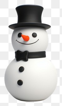 PNG Snowman  transparent background