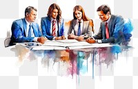 PNG Business Meeting transparent background