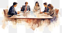 PNG Business Meeting transparent background