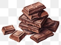 PNG Chocolate confectionery dessert fudge. 