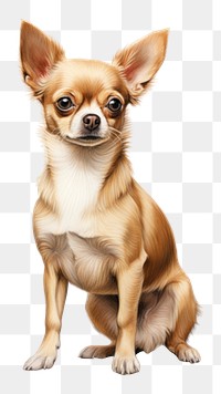 PNG Chihuahua dog mammal animal. 