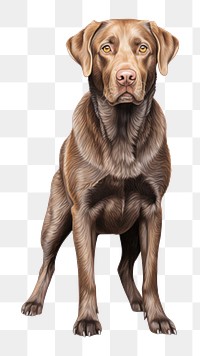 PNG Retriever mammal animal dog. 