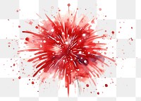 PNG Fireworks white background celebration splattered. 