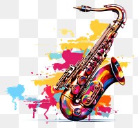 PNG Saxophone  transparent background