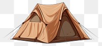 PNG Camping tent recreation outdoors. AI generated Image by rawpixel.
