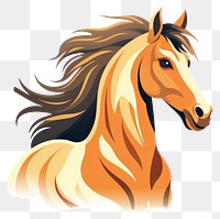 PNG Horse stallion mammal animal transparent background