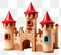 PNG Castle toy architecture building transparent background