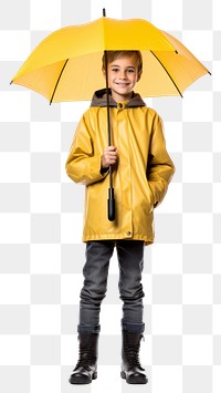 PNG Raincoat umbrella holding child. 