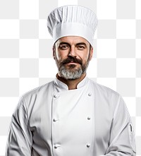 PNG Chef adult white background freshness. 