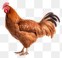 PNG Chicken poultry animal bird. 