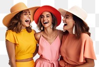 PNG Laughing fashion adult women. AI generated Image by rawpixel.