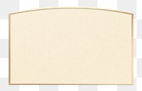 PNG aesthetic rectangle frame, transparent background