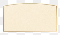 PNG aesthetic rectangle frame, transparent background