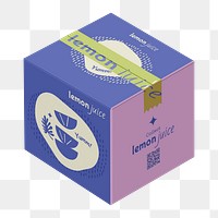 Product box png, packaging, transparent background