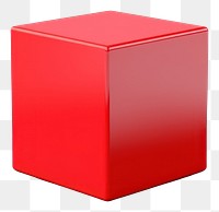 PNG Red cube box  simplicity. 