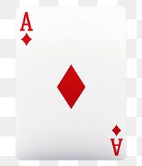 PNG Ace playing card cards sign  