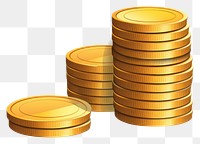 PNG Coin money gold  