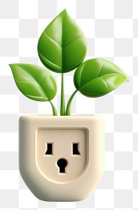 PNG Plant green leaf anthropomorphic. 