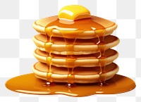 PNG Pancake breakfast food chocolate. AI generated Image by rawpixel.