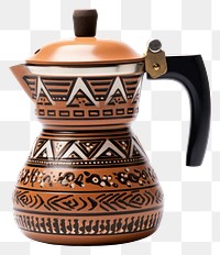 PNG Pottery jug white background refreshment. 