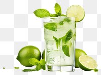 PNG Mojito cocktail fruit drink transparent background