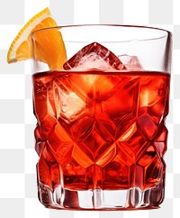 PNG Cocktail negroni drink glass transparent background