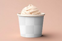 Ice cream, png transparent mockup