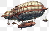 PNG Airship aircraft vehicle blimp. 