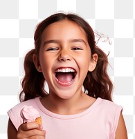PNG Laughing portrait eating child. AI generated Image by rawpixel.