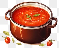 PNG Tomato food soup dish. 