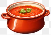 PNG Tomato food soup stew. AI generated Image by rawpixel.