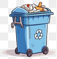 PNG Garbage container pollution transparent background