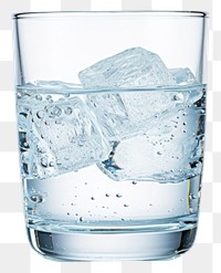 PNG Glass ice refreshment transparent