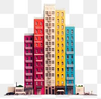 PNG Architecture building city neighbourhood. AI generated Image by rawpixel.