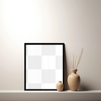 Picture frame png transparent mockup, wall decoration