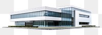 PNG Architecture building white background headquarters. AI generated Image by rawpixel.