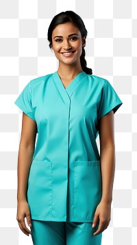 PNG Nurse adult turquoise happiness. 