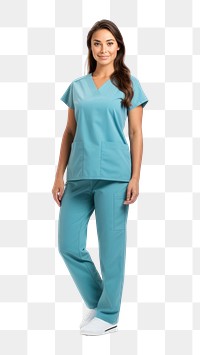 PNG Adult nurse transparent background relaxation. 