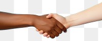 PNG Handshake adult togetherness agreement transparent background