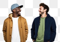 PNG Sweatshirt laughing jacket smile. AI generated Image by rawpixel.