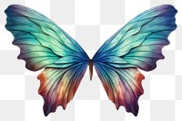 PNG Butterfly insect fairy wing. AI generated Image by rawpixel.