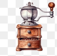 PNG  Appliance coffeemaker technology furniture. AI generated Image by rawpixel.