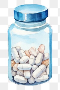 PNG Pill bottle jar  