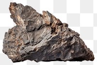 PNG Rock mineral white background paleontology