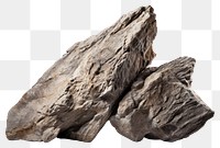 PNG Rock mineral white background paleontology.