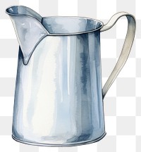 PNG Jug metal cup refreshment. AI generated Image by rawpixel.