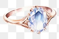 PNG Ring gemstone jewelry diamond. 